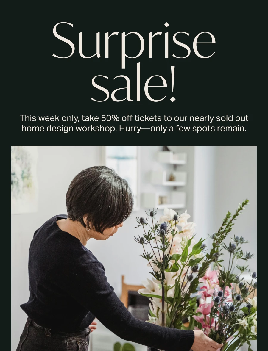 Simple countdown sale